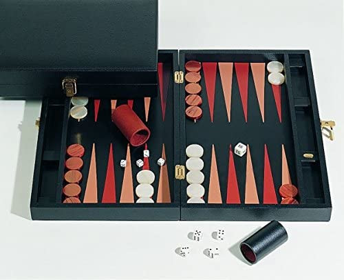 Hochwertiger Backgammon-Koffer Backgammon