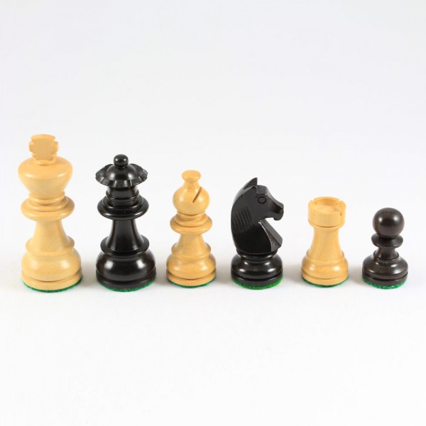 Schachfiguren aus Holz, Staunton-Form, (K83)