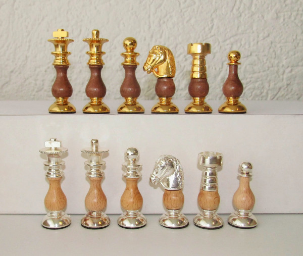 Schachfiguren " Gold und Silber "