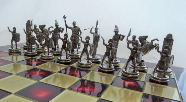 Schachfiguren " Griechische Mythologie "