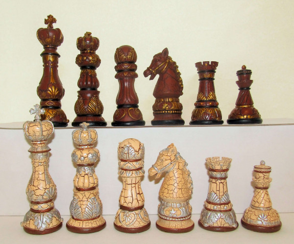 Schachfiguren " Indian Style "