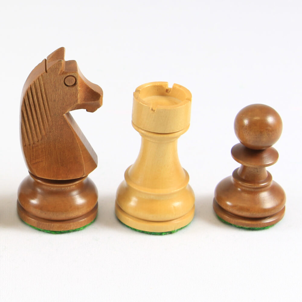 Holz Schach einstellen 7,7 cm König 32 Schach Stüc – Grandado